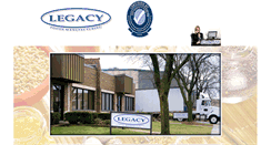 Desktop Screenshot of legacyfoodsmanufacturing.com